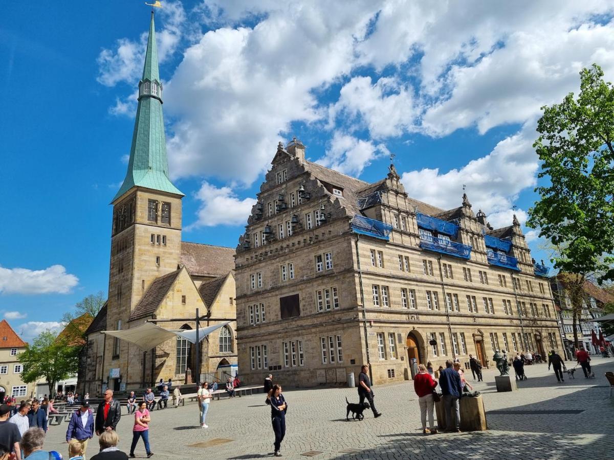 Weserufer, 92qm for 8, stylish, Parkplatz, Netflix Hamelin Exterior foto